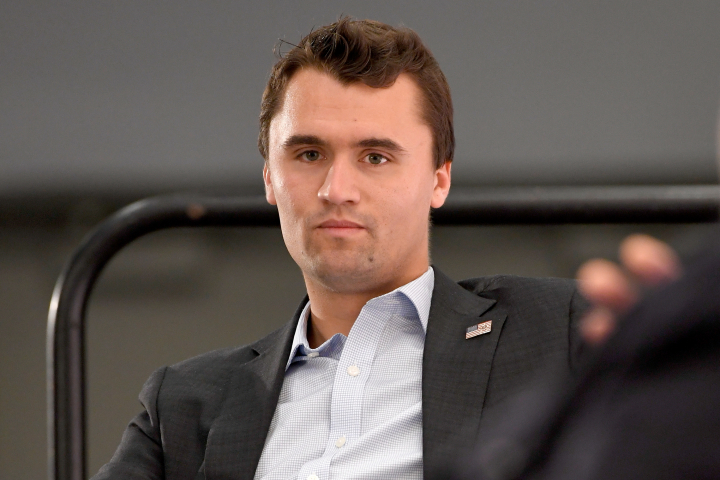 El activista conservador y del movimiento MAGA Charlie Kirk, en una imagen de archivo en Los Angeles, California.