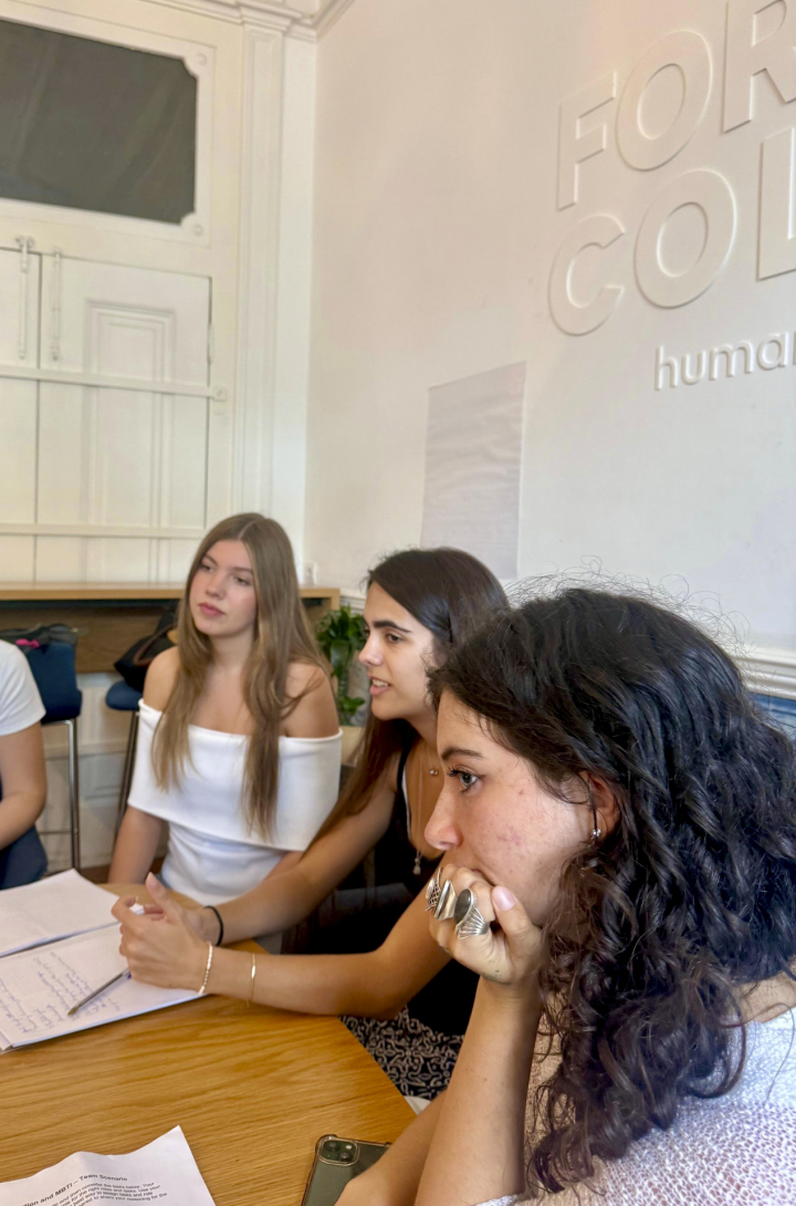 Aunque el curso no comienza oficialmente hasta el 22 de septiembre, la infanta Sofía ya está participando de algunas actividades junto a sus compañeros.