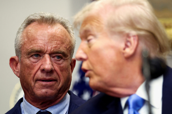 Donald Trump y Robert F. Kennedy, en la Casa Blanca