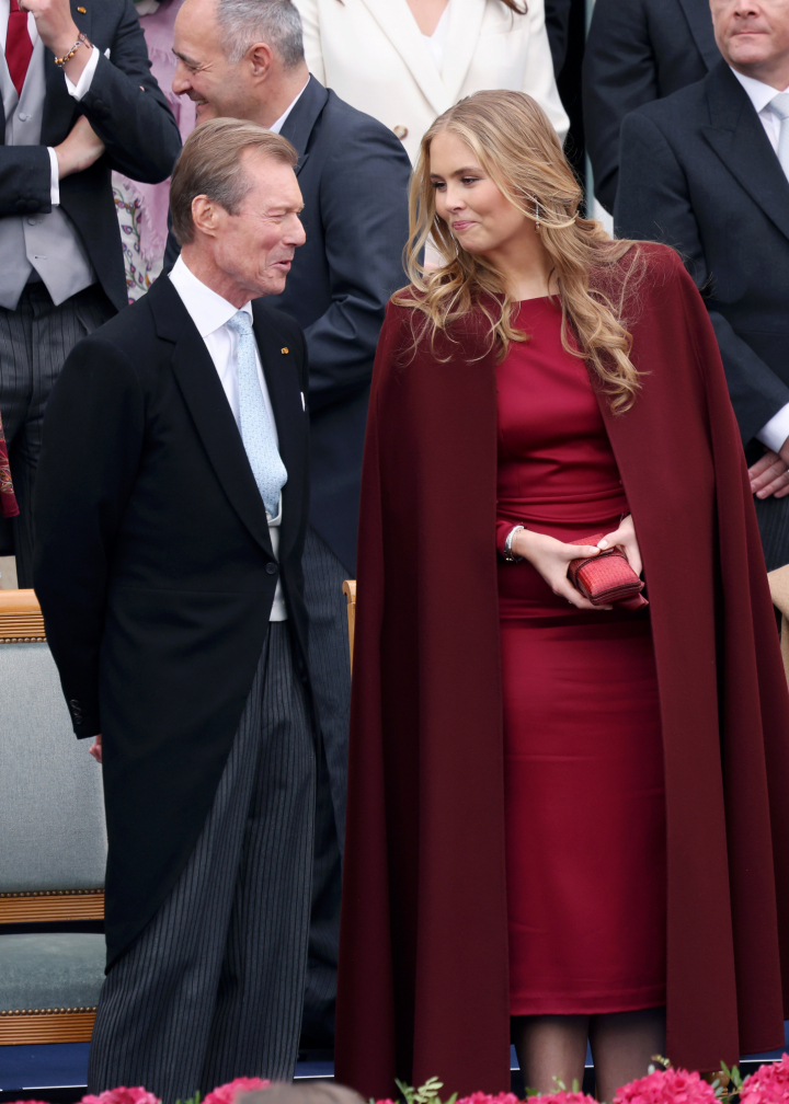 alt="alt="Enrique de Luxemburgo y Amalia de Holanda en la subida al trono de Guillermo de Luxemburgo como gran duque""