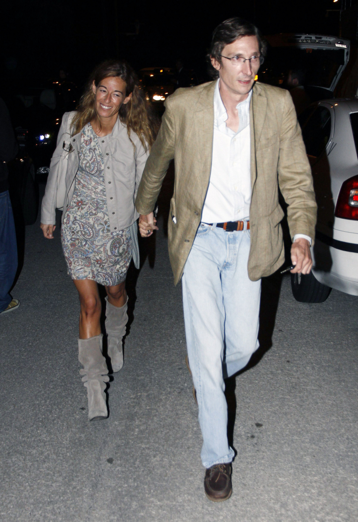 Fernando Gómez-Acebo y Mónica Martín Luque en 2010