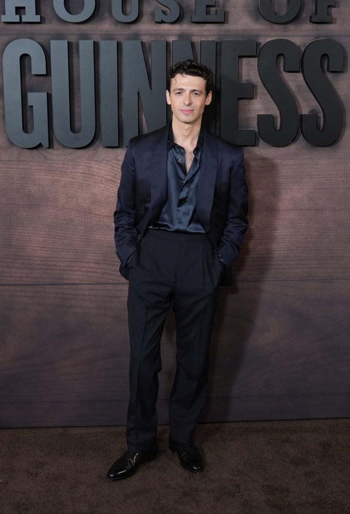 Anthony Boyle en el estreno de la serie 'La casa Guinness' en Londres
