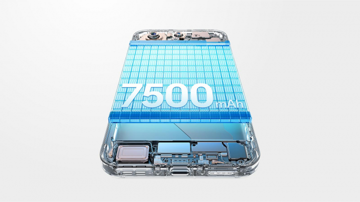 La batería del OPPO Find X9 Pro.