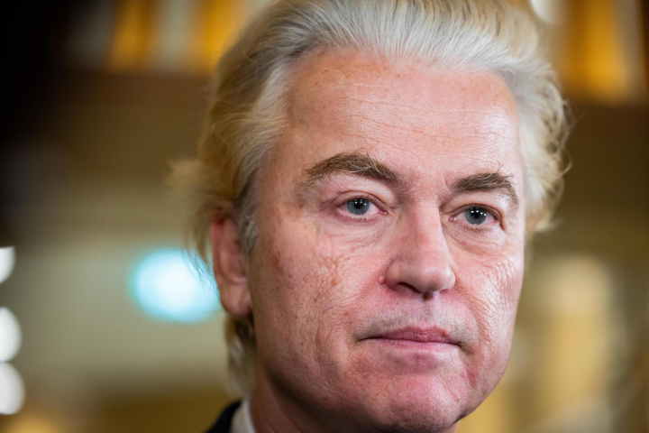 Geert Wilders, líder de la ultraderecha en Países Bajos.