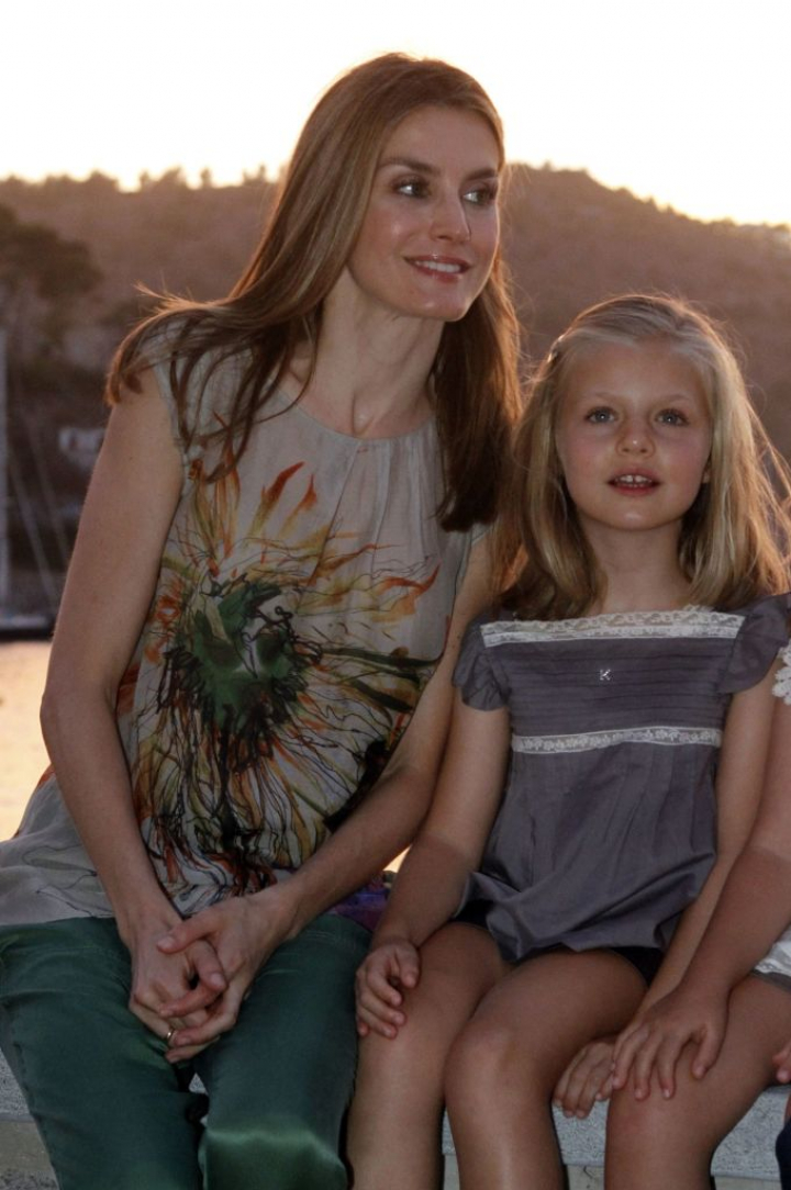 alt="alt="Una preciosa imagen junto a su madre durante el verano de 2012 en Palma de Mallorca.""