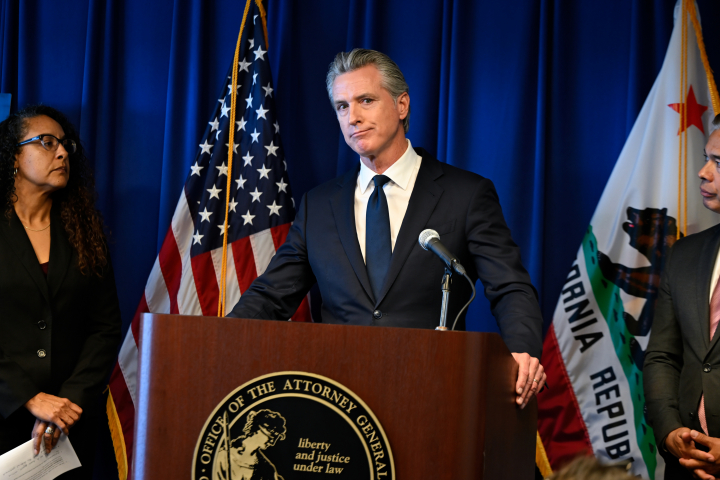Gavin Newsom, gobernador de California y político demócrata, en una imagen de archivo.
