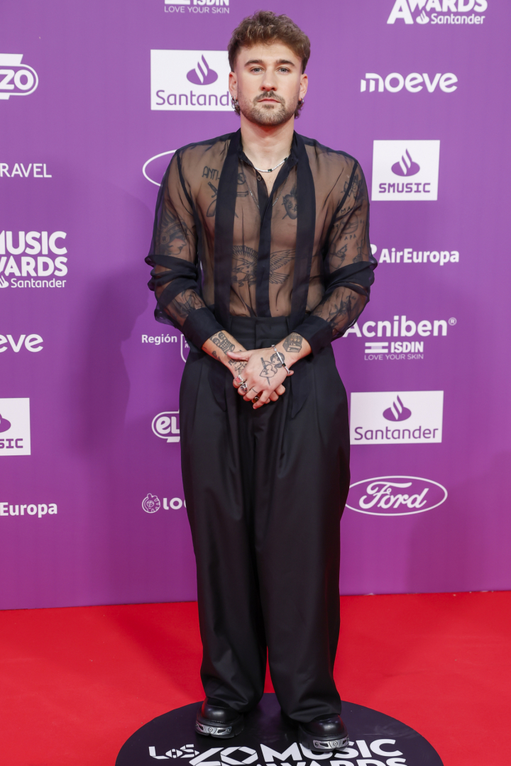 alt="alt="Dani Fernández en Los40 Music Awards 2025""