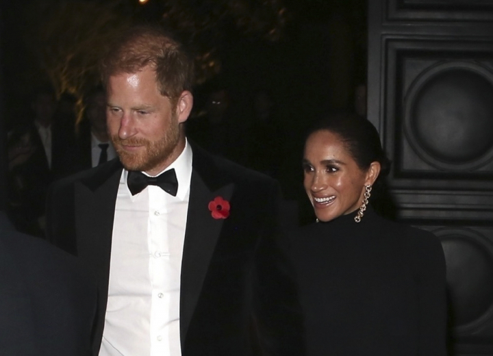 Harry y Meghan, en el cumpleaños en Beverly Hills