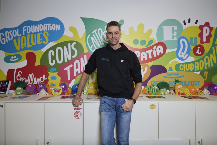 Pau Gasol, fundador de la Gasol Foundation junto a su hermano Marc.