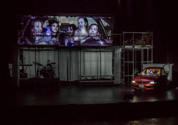 Una escena de la obra de teatro 'Los Días Afuera'