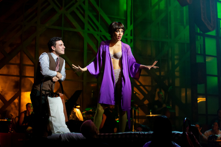 Amanda Digon y Pepe Nufrio en 'Cabaret'