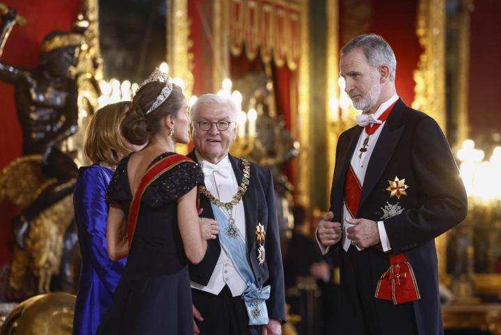 Detalle de la parte posterior del vestido de Letizia