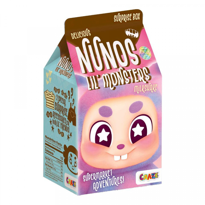 Una caja con un muñeco Nunos