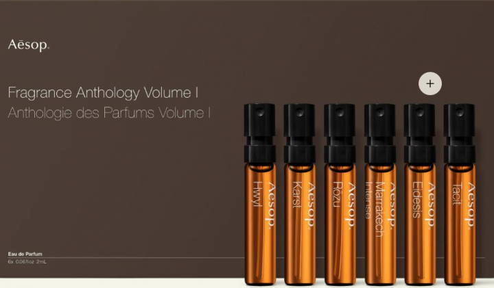 alt="alt="Set Fragrance Anthology Volume I, de Aesop""