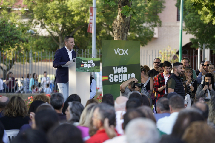 Óscar Fernández Calle, candidato de Vox a la Junta de Extremadura.