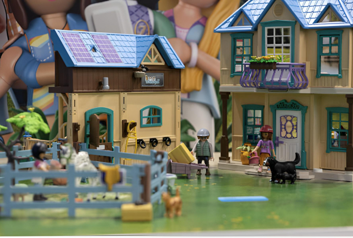 alt="alt="Un set de un establo de la marca Playmobil""