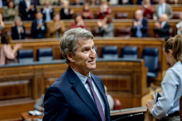 El presidente del Partido Popular, Alberto Núñez Feijóo.