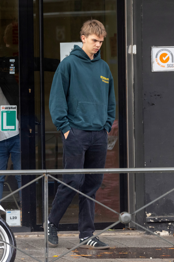 Miguel Urdangarin en una autoescuela de Madrid en 2023