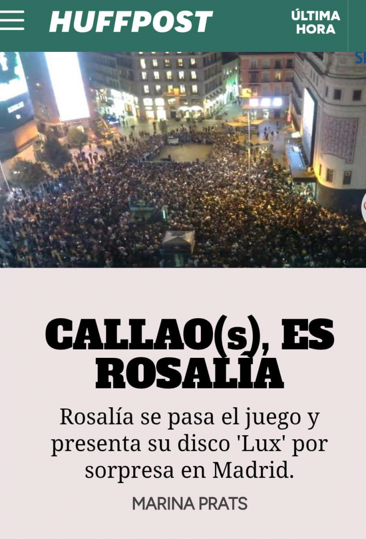 CALLAO(S), ES ROSALÍA