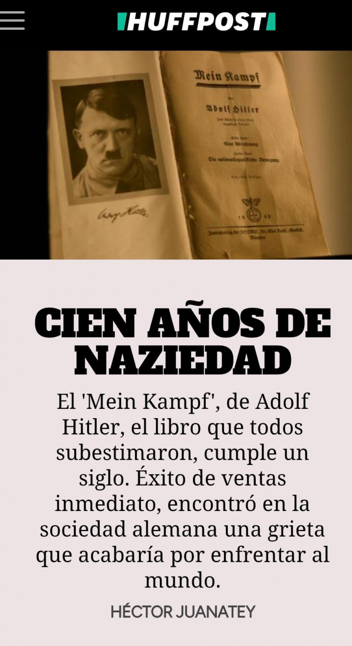 CIEN AÑOS DE NAZIEDAD