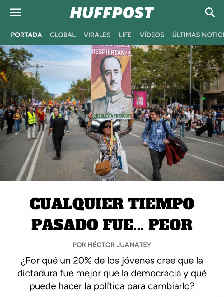 CUALQUIER TIEMPO PASADO FUE... PEOR