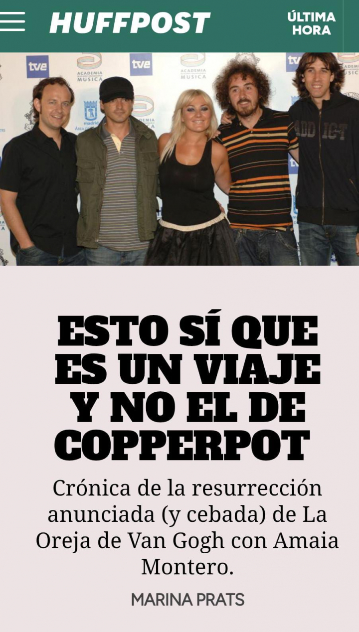 ESTO SÍ ES UN VIAJE Y NO EL DE COPPERPOT