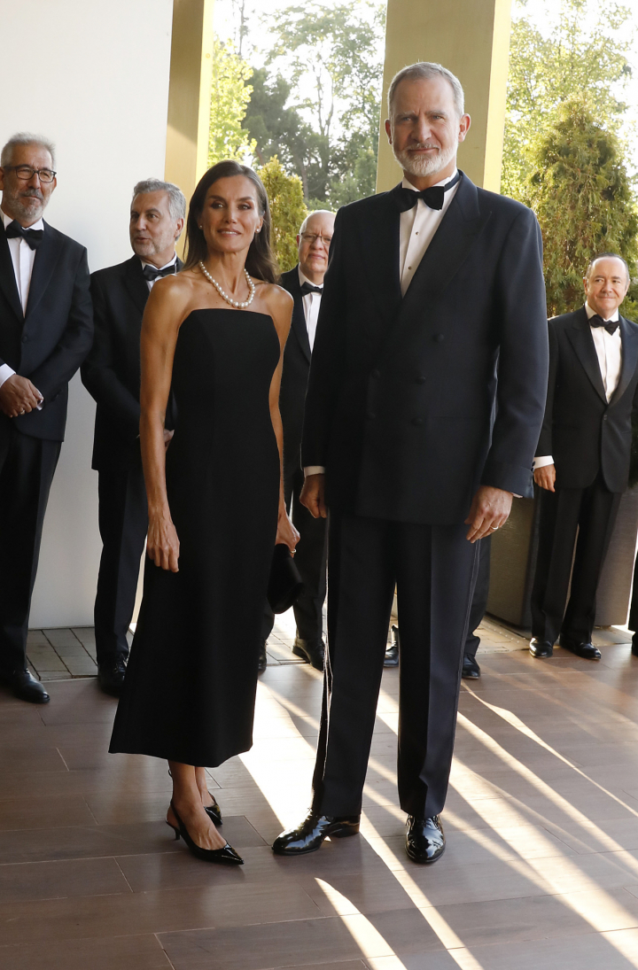 Felipe VI con la reina Letizia este mes de julio