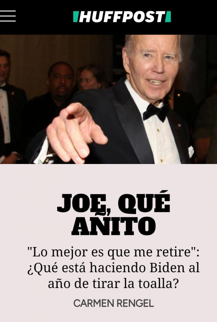 JOE, QUÉ AÑITO