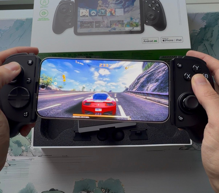 Probando algunos juegos con el Kishi V3 Pro en el OnePlus 15.