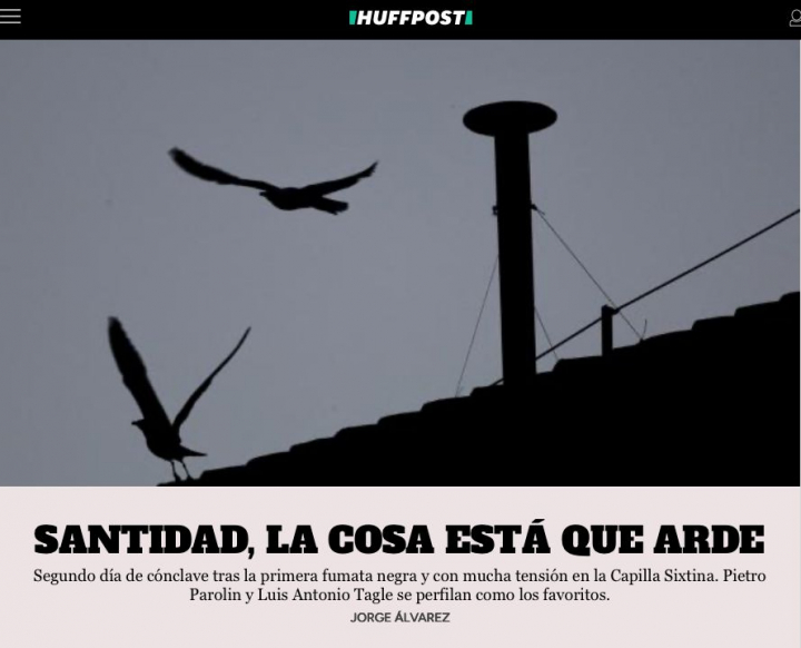 SANTIDAD, ESTO ESTÁ QUE ARDE