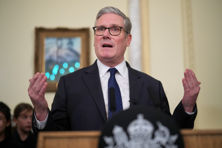 Keir Starmer, primer ministro británico