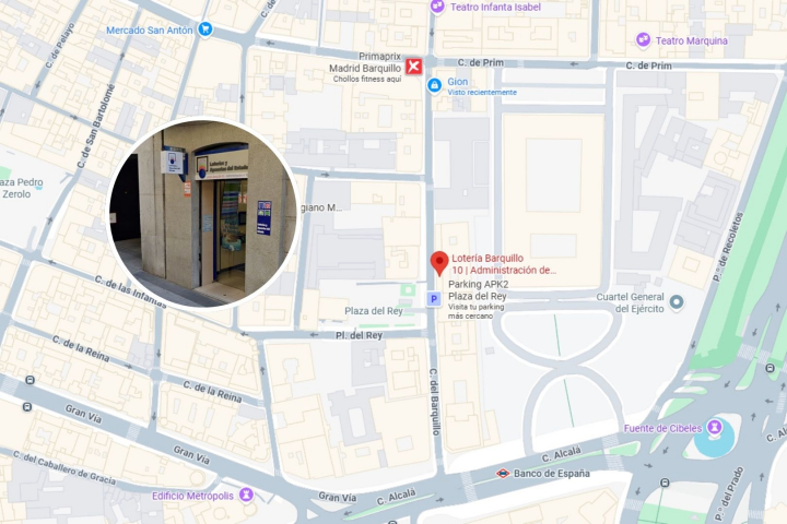 La administración nº16 ha llevado hasta el 10 de la calle Barquillo, en el corazón del barrio madrileño de Chueca, la lluvia de millones del 70048, agraciado con el segundo premio del Sorteo Extraordinario de Lotería de Navidad 2025.