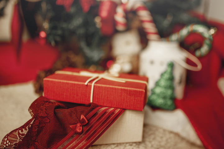 Ropa interior de regalo.