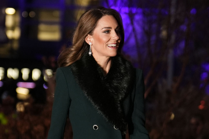 Kate Middleton en el 'Together at Chritsmas'.
