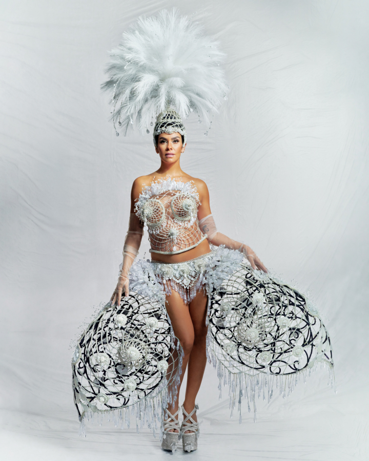 El vestido de Cristina Pedroche el colaboración con UNICEF