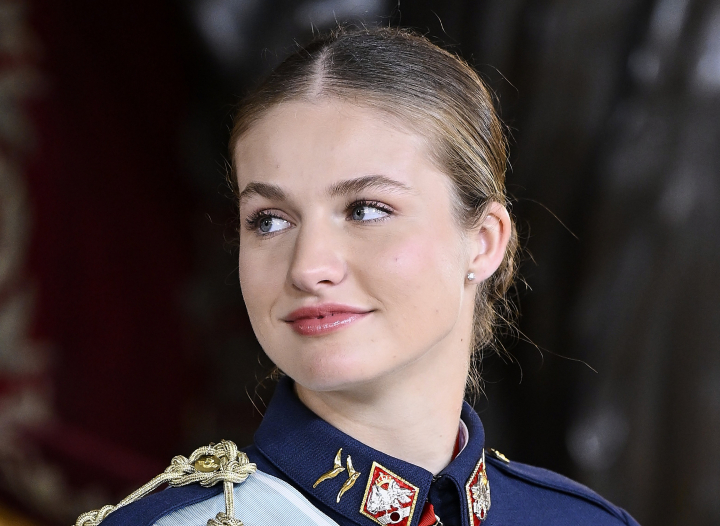 La princesa Leonor con el uniforme de gala del Ejército del Aire