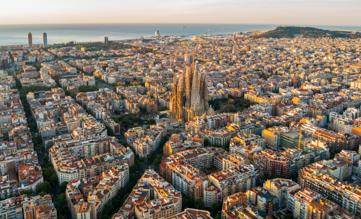 alt="alt="Una vista aérea de Barcelona""