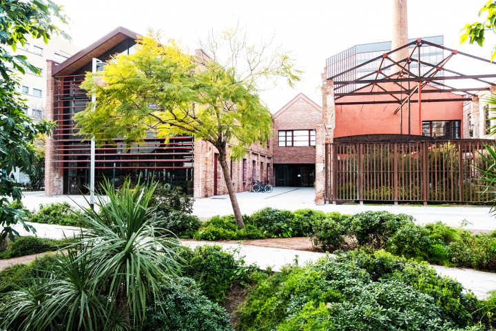 Zonas verdes urbanas en Poblenou