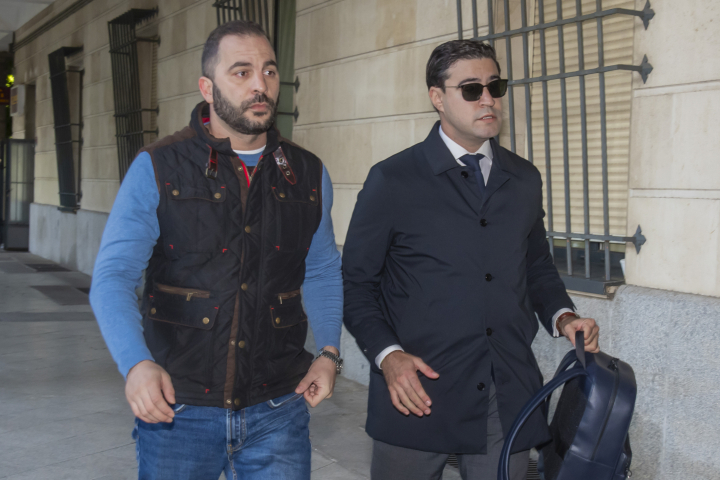 Antonio Tejado y su abogado, Fernando Velo