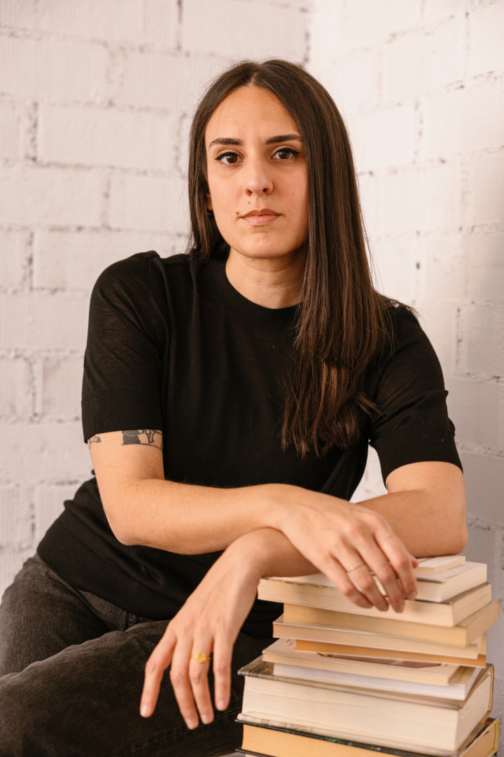 La escritora Lucía Solla