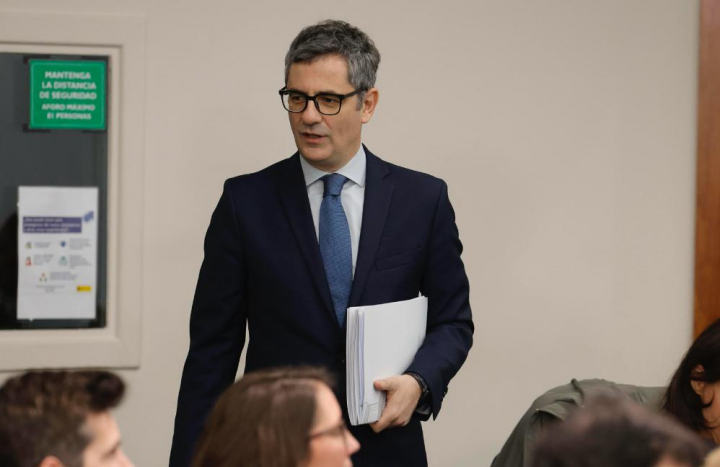 Félix Bolaños, en el Consejo de Ministros del 13 de enero de 2026.