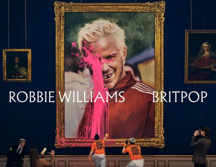Portada de 'Britpop' de Robbie Williams.