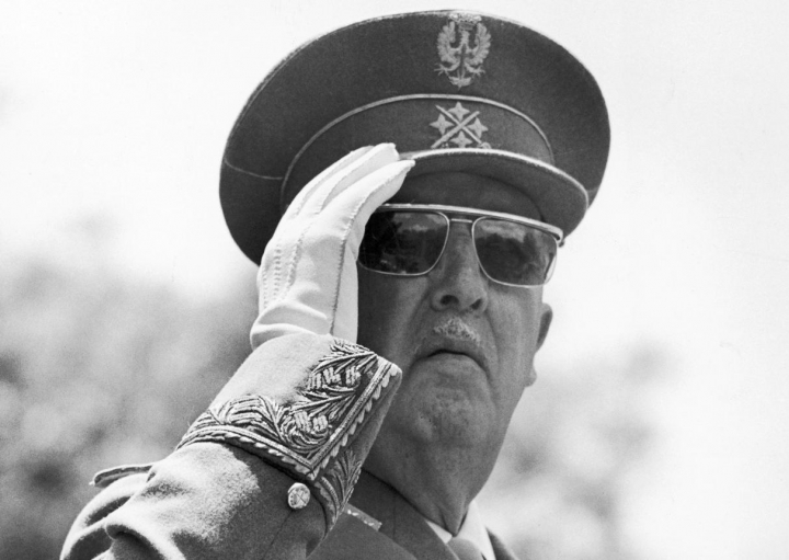 El dictador Francisco Franco