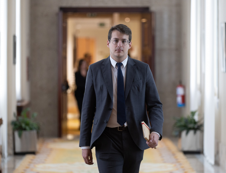 Jorge Pueyo, candidato de la Chunta Aragonesista a las elecciones autonómicas de Aragón.