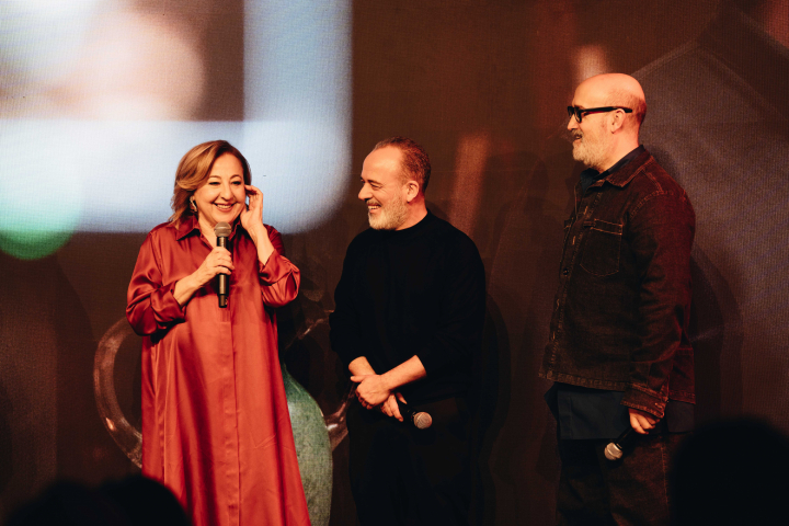 Carmen Machi, Javier Gutiérrez y Javier Cámara