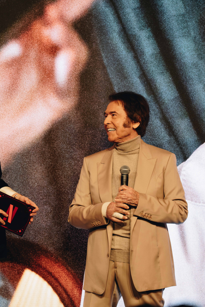 Raphael, en la presentación en Madrid