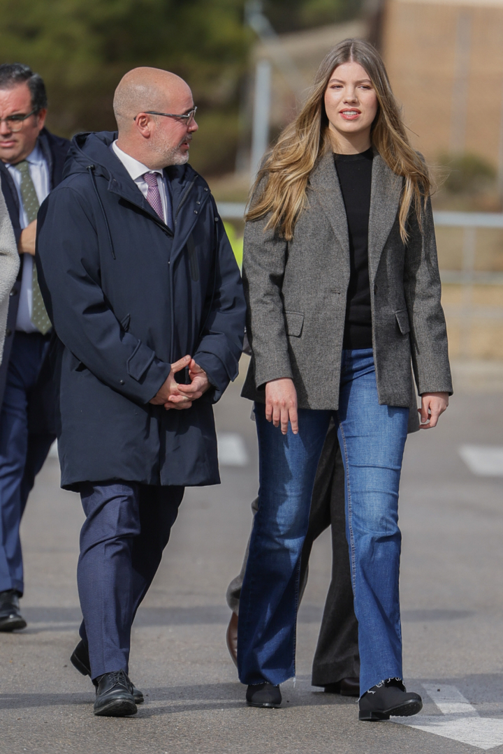 La infanta Sofía, a su llegada al acto