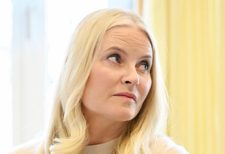 Mette-Marit de Noruega en un acto oficial