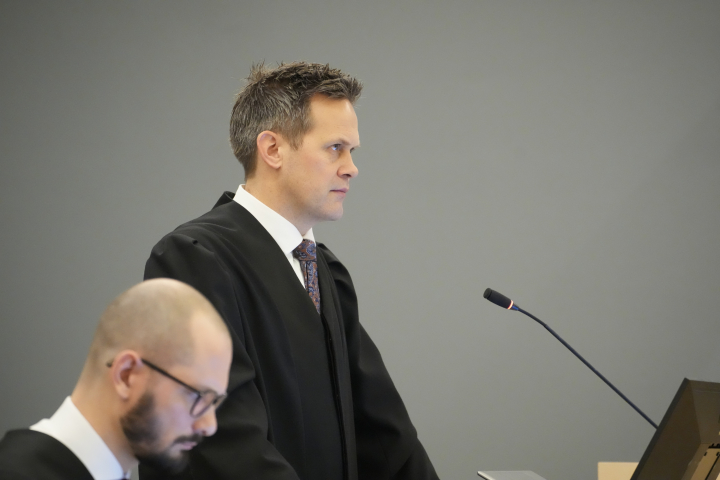 El fiscal Sturla Henriksbø en el inicio del juicio contra Marius Borg Høiby en Oslo