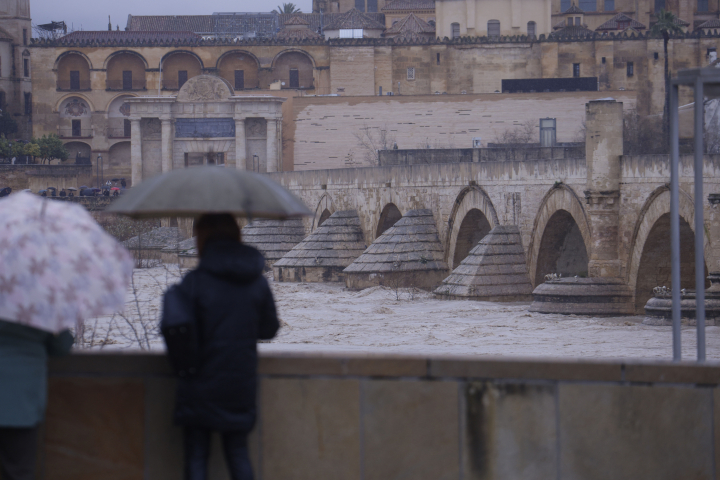 alt="alt="Las autoridades han cortado el acceso al puente""